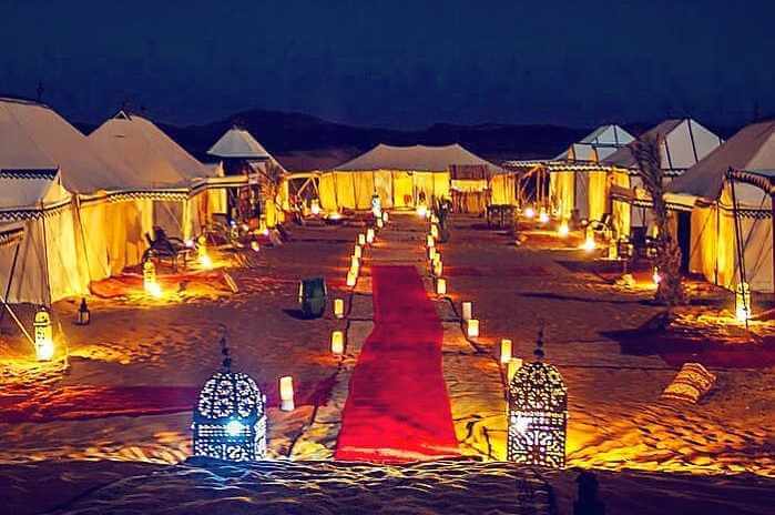 3-Days Desert Tour to Marrakech with Night in Erg Chebbi from Fes